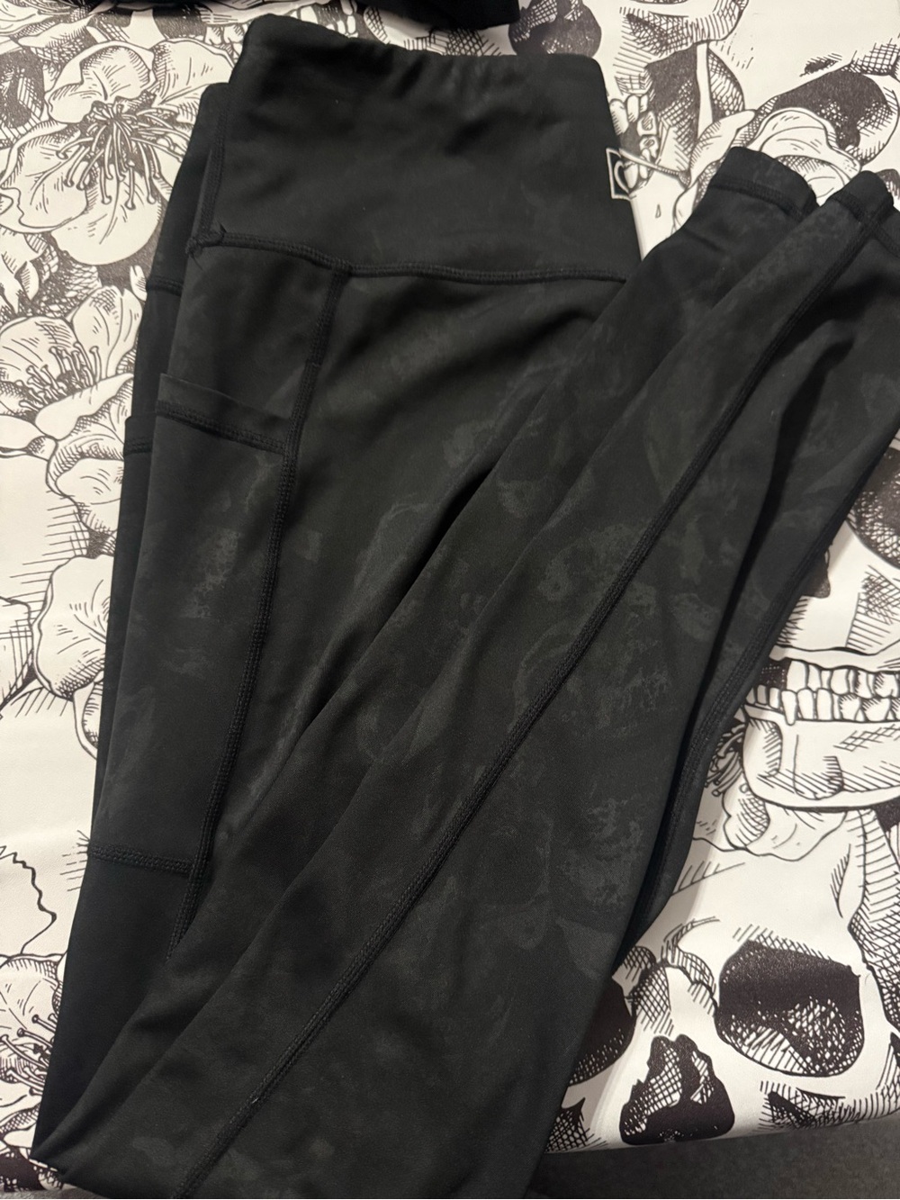 Constantly Varied Gear full length Shadow skull leggings